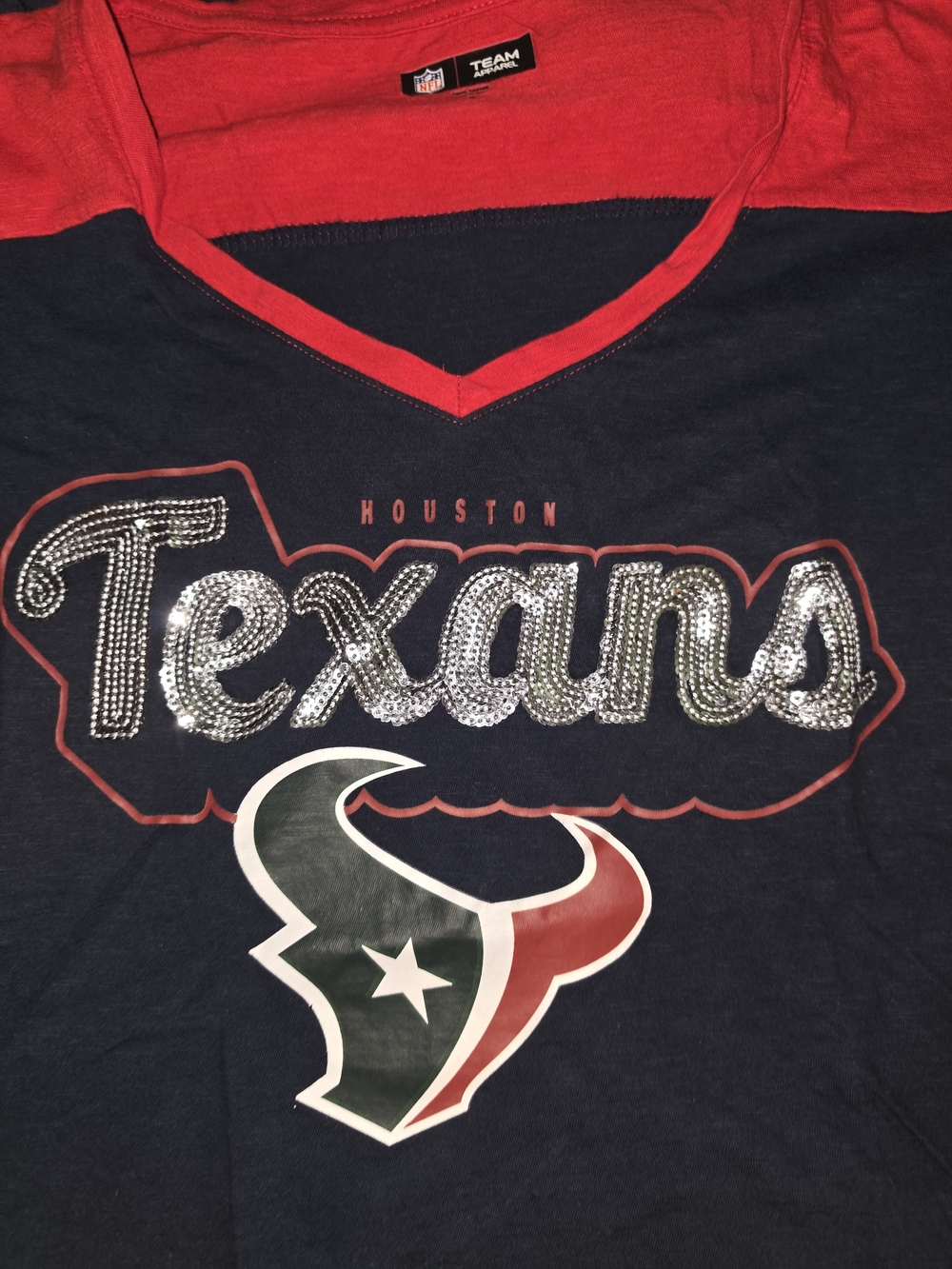 Houston Texans Sequin Shirt